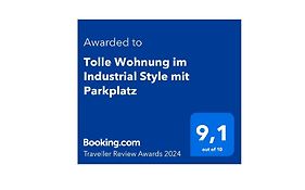 Tolle Wohnung Im Industrial Style Mit Parkplatz